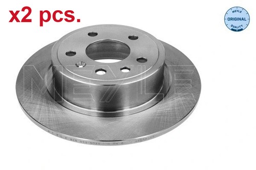 Pcs rear brake disc - x2,
