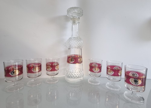 Mcm french wine decanter - &, six