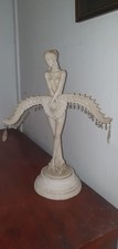 Art Deco Style Large Statue Singed