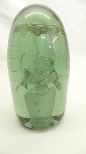 Antique victorian green glass - antique,
