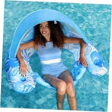Pool floats with canopy - pool,