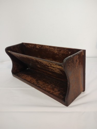 Vintage wooden letter rack - wooden,