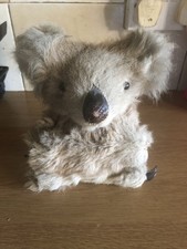 Vintage- Koala Bear - Real Fur - Collectible Toy bear (see Photos For Condition