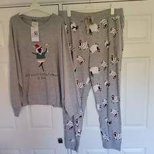 NEXT Womens Christmas Sheep / Ewe  Pyjamas SIZE XL 20 - 22 New with Tags