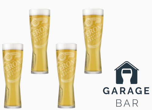Set peroni beer - peroni, glasses