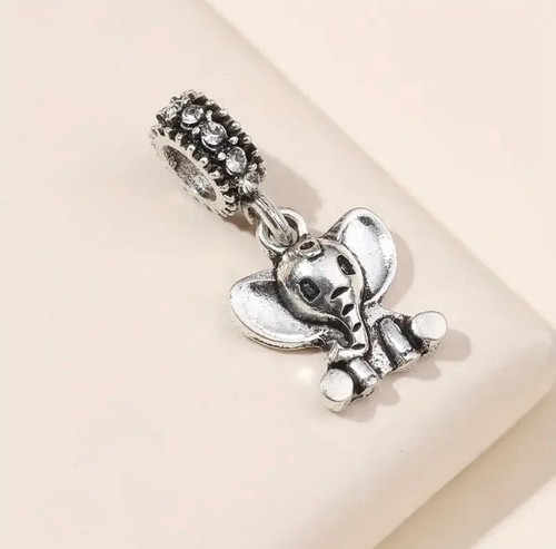 Elephant pendant dangle - dangle, charm