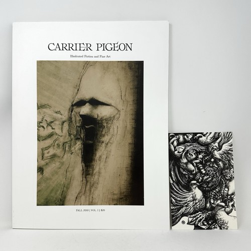 Carrier pigeon illustrated - carrier,