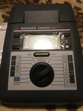 Megger cm400 installation - cm400,