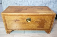 Vintage Oriental Camphor Wood