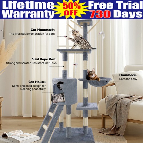 139cm cat tree - climbing, tower