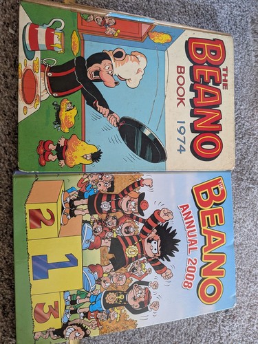 Vintage the beano annual pair - the,