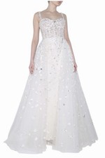 Zuhair Murad white gown With a