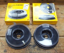 Kodak Carousel S-AV2000 Slide Tray x2 Boxed & Working - UK Dealer