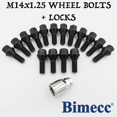 M14x1 wheel bolts - m14x1.25,