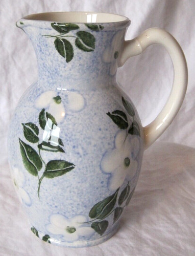 Vintage spongeware jug - spongeware,