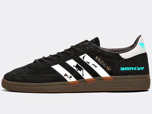 Banksy flower thrower - thrower, adidas