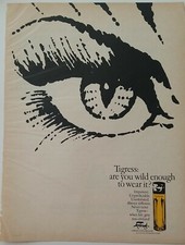 1969 Faberge Tigress perfume