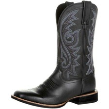 Cowboy Boots Faux Leather