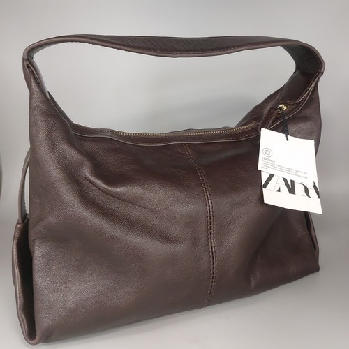 New zara leather dark - dark, brown