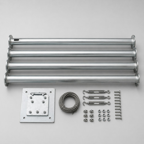 Pole tower 40kg for wind - for,