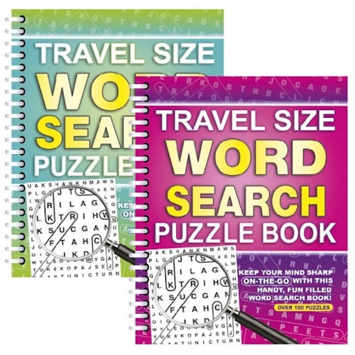 Travel size word search - search,