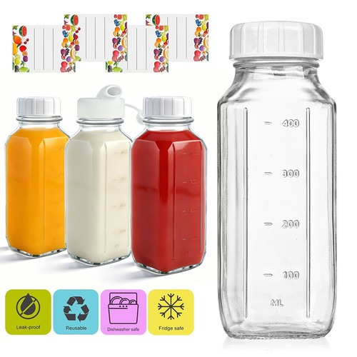 Pack 500ml glass bottles - 4,