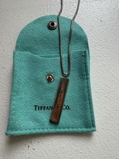 Tiffany &  Co 1837 Bar Pendant