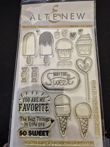 Altenew way too sweet - too, stamp