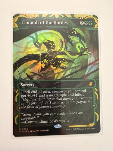 Triumph the hordes - the, (foil)