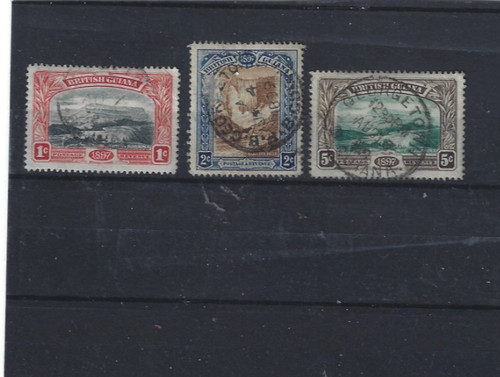 Old stamps british - british, guiana