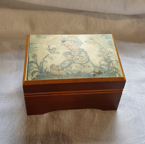 Vintage hummel music box - vintage, with