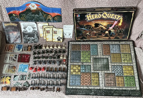 Hero quest fantasy board game - hero,
