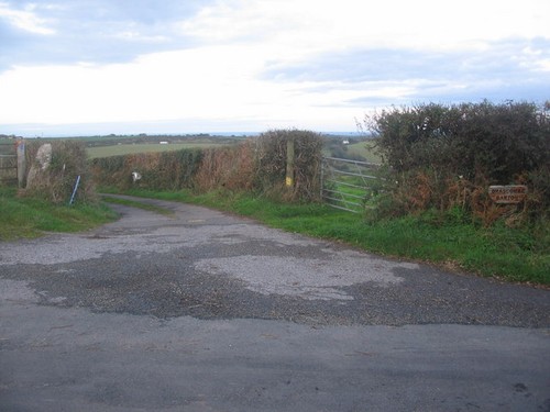 Photo 6x4 lane drascombe - lane,