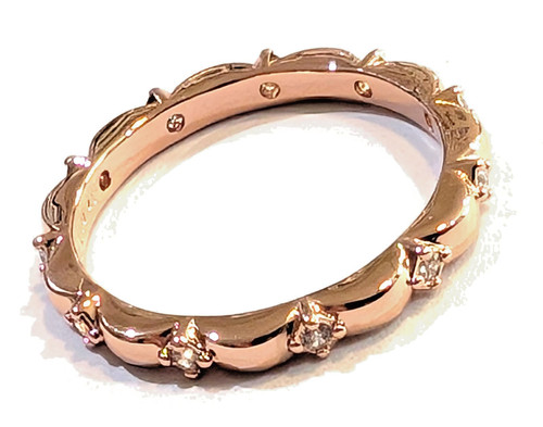 Pandora rose ring flower - pandora, ring,