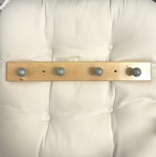 IKEA Fläng Solid Wood Wall Hooks Coat Rack Storage 