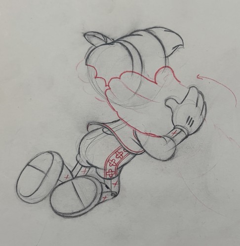 Pinocchio production drawing - pinocchio,