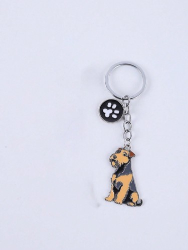 Yorkshire terrier dog keyring - terrier,