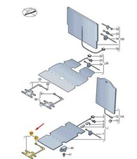 VW TRANSPORTER VI T6 LEFT SEAT