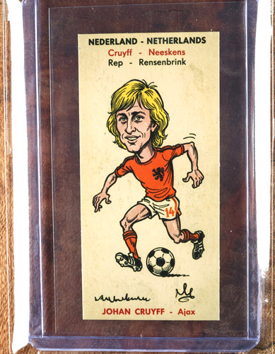 Johan cruyff rookie mini - cruyff,