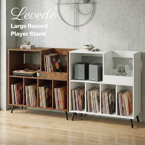Levede record player stand - player,