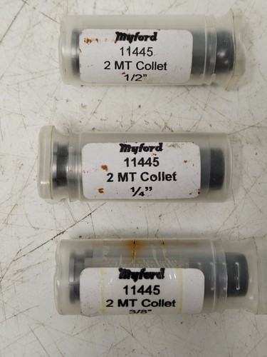 Genuine myford 2mt collets - genuine,