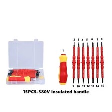 15pc Insulated Screwdriver Set