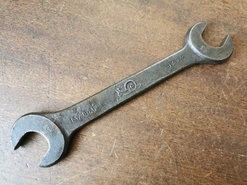 Vintage snail brand spanner - vintage,