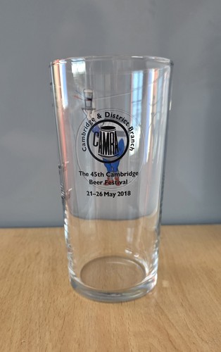 Cambridge beer festival - festival, glass