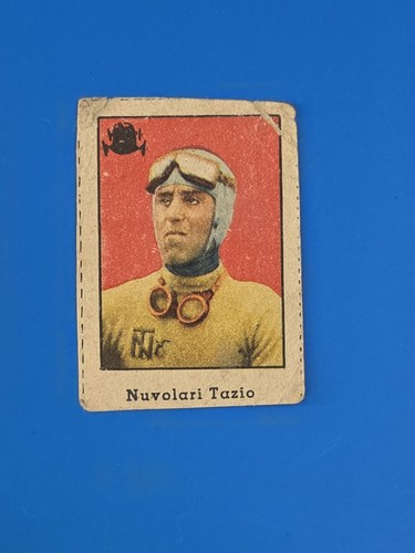 Figurina tazio nuvolari anni - figurina,