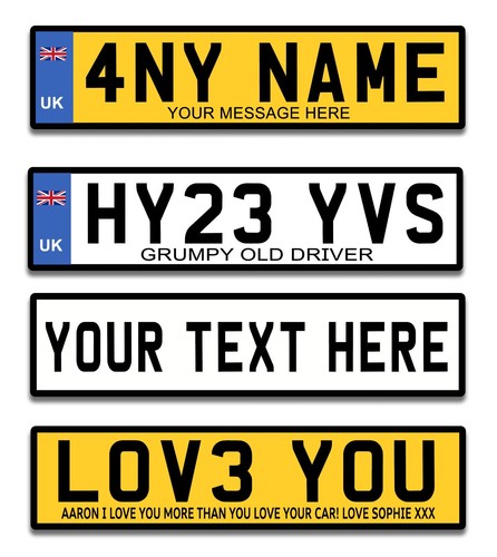 Personalised number plate - number,