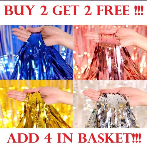 Foil fringe tinsel - foil, shimmer