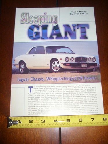 1975 jaguar xk6c chevrolet 350 - 1975,