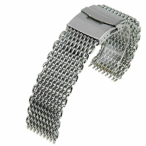 24mm dive shark mesh - shark,