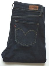 Levis Demi Curve jeans womens stretch slim fit W27 L31 dark blue LEVS782